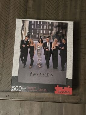 FRIENDS Puzzle - Black, White, Gray, Red
